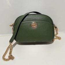 NWT Authentic MARC JACOBS Turn-lock Crossbody Camera Bag Spruce Amazon Green