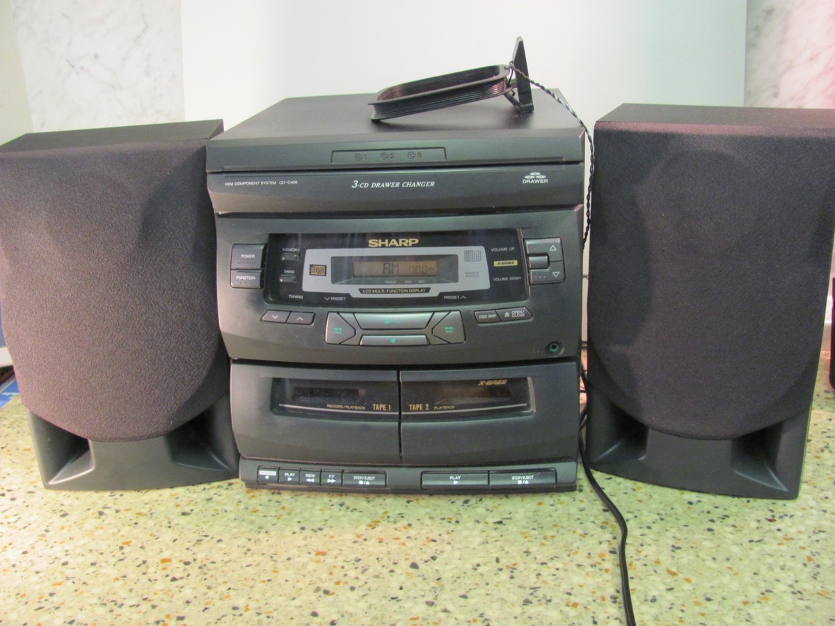 Sharp CD-C406 Mini Component System Stereo System | eBay