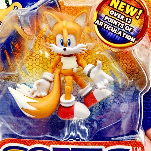 Figura de 3 pulgadas Miles Tails Prower Sonic The Hedgehog articulada - Imagen 2 de 5