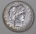 1905-S Barber Silver Quarter w/ AU Details