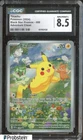 2024 Pokemon Black Star Promos 088 Pikachu Adventure Chest CGC 8.5 NM-MINT+