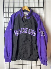 Vintage 90s Colorado Rockies Apex One Jacket XL Starter