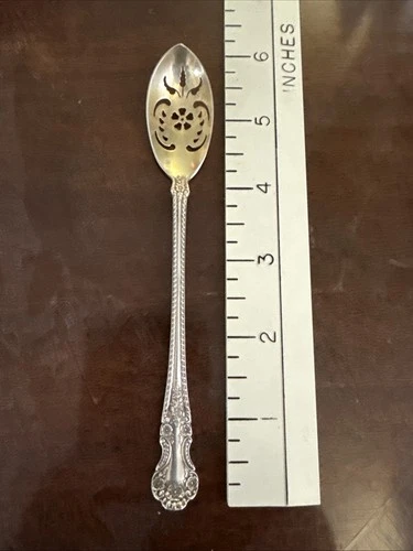 Antique Pat. 1899 Gorham Cambridge Pattern Sterling Silver Spoon