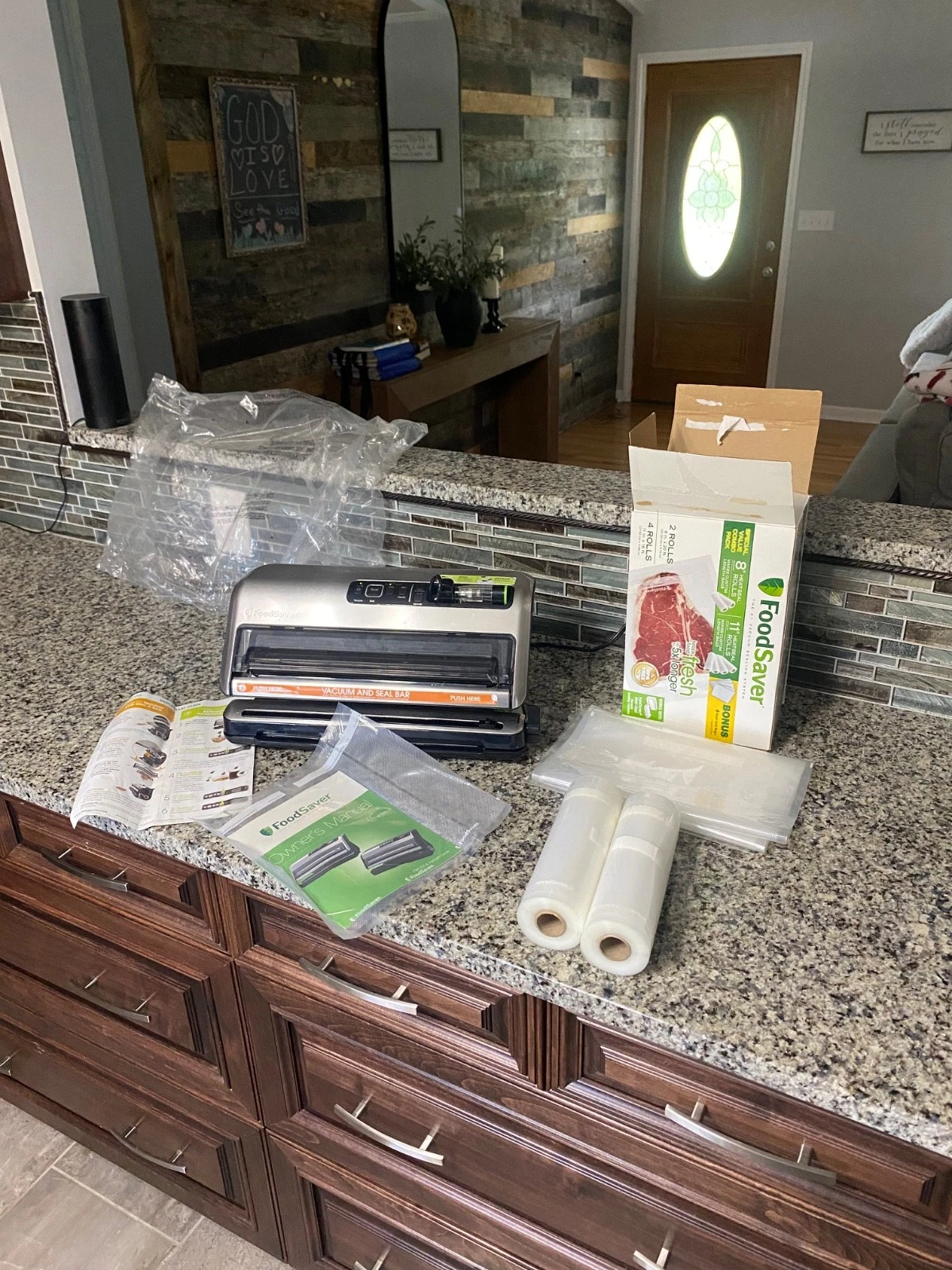FoodSaver FM5380 2-in-1 Vacuum Sealing System Tested And Working W/ Rolls/Bags