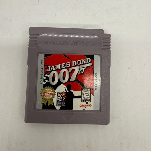 Nintendo Game Boy James Bond 007 Authentic Cartridge Video Game Tested Working