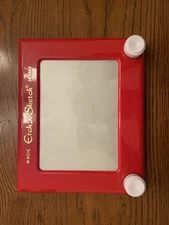 Etch A Sketch Classic Red Drawing Toy with Magic Screen