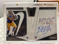 2019 Panini Playbook - Rookie Playbook Jersey Autographs Darrell Henderson #210