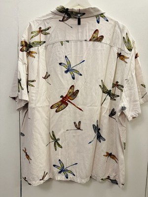 Rag & Bone New York Men's Dragonfly Button-Up Shirt Size XXL