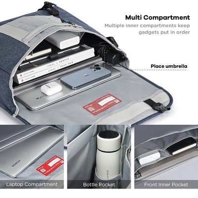 Small Messenger Bag グレー 最大15インチ対応 Transit Messenger Bag - Burley