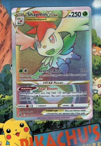 Pokémon TCG Shaymin VSTAR (Secret) 173/172   Brilliant Stars   Secret  NM/M