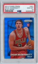 2014-15 Panini Prizm #261 Blue Prizm Doug McDermott #/99 PSA 10 GEM 💎 MINT
