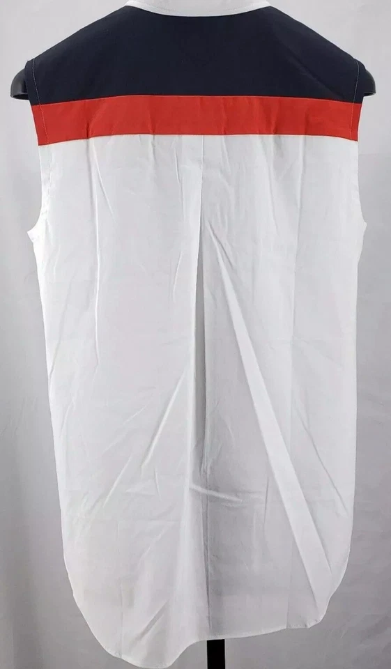 Camisa sin mangas Under Armour Uas para mujer 1301444 blanca negra roja pequeña S precio de venta sugerido por el fabricante 78 USD Foto 2 de 4