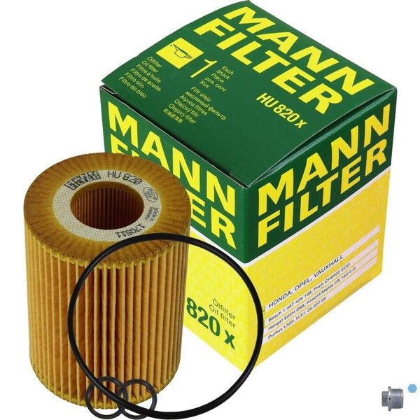 Mann ÖLfilter Mit Verschlussschraube FüR Honda Civic VII Hatchback 1.7 Ctdi-image