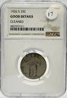 1926-S, Standing Liberty Quarter, NGC Graded, Good Details, Cleaned, 90% Silver