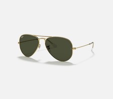 RAY BAN RB3025 Aviator Large Golden Unisex