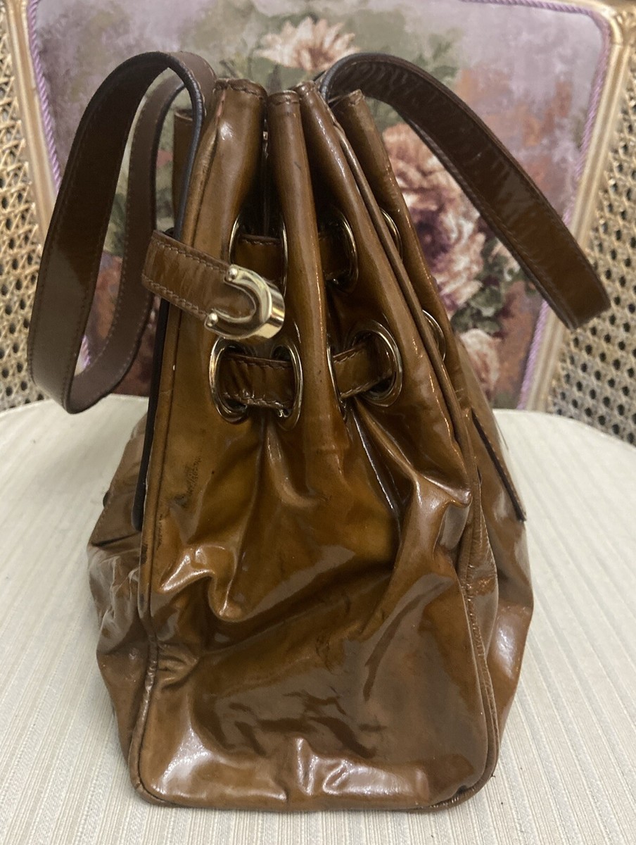 Jimmy Choo Ramona Patent Leather Bag Hobo Bag | eBay