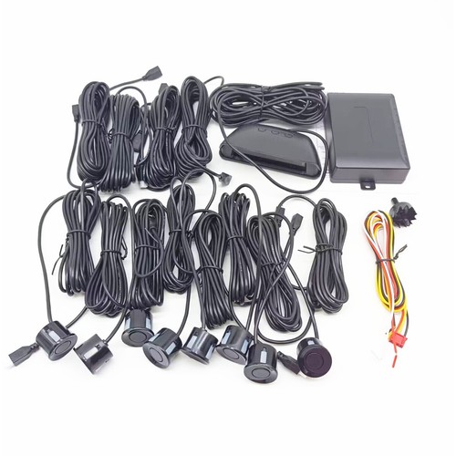 8 Parking Sensor LCD Car Backup Reverse Rear Radar Monitor Detector Alarm System - Picture 2 of 16