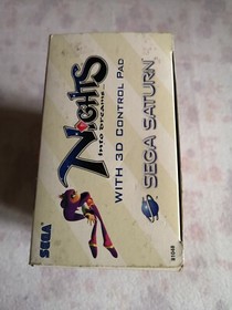 Nights Into Dreams Sega Saturn Ntsc/usa 3D Control Pad Bundle CIB new very rare 