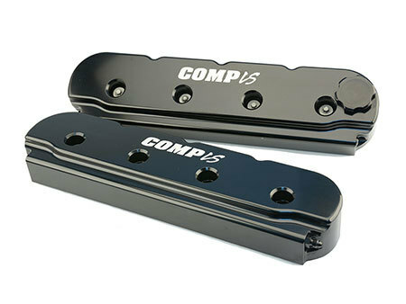 Comp Cams GM LS Billet Valve Cover Set Black Finish Comp Cams GM LS Billet Valve Cover Set Black Finish