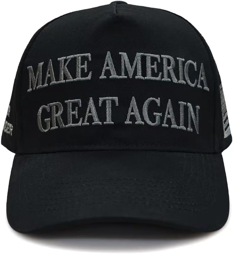 Black MAGA Hat 2024 Blackout MAGA Hat Trump Hats Never Surrender