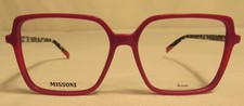 Missoni MIS 0176 FQT Fuchsia Red Womens Eyeglasses 54 15 145 Square