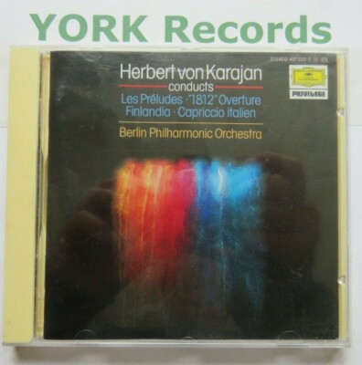 HERBERT von KARAJAN - Conducts - Berlin Philharmonic Orchestra - Ex Con CD DG