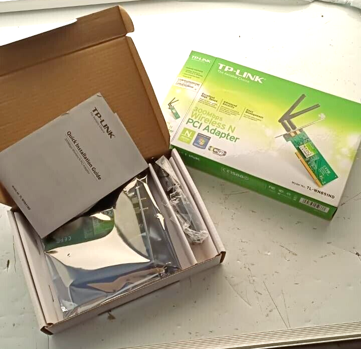 TP-Link TL-WN851ND 300Mbps Wireless N PCI Adapter Wireless N300 ( VINTAGE )