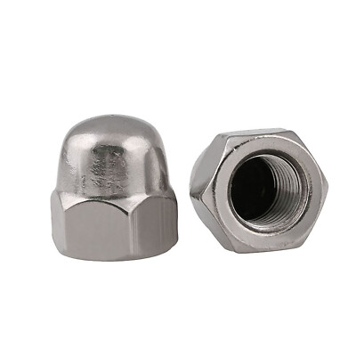 Fine Thread Hex Acorn Cap Nut M10*1.25 Hexagon Dome Cover Nuts 304 A2 Stainless