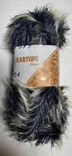 KARTOPU Fancy Zebra 1pk. Fun Fur. Buy More From My Store And Save Shipping