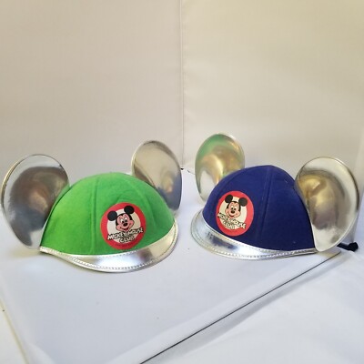 Vintage Mickey Mouse Club Mouseketeers Ears Felt Hat Walt
