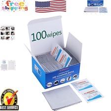 Multi-Surface Pre-Moistened Wipes for Glasses, Tablets Screens 100 Count Box