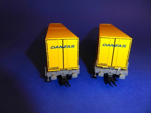 ROCO H0 67742 2x SBB Taschenwagen HUPAC mit "DANZAS"-Container (1) - Bild 7 von 8