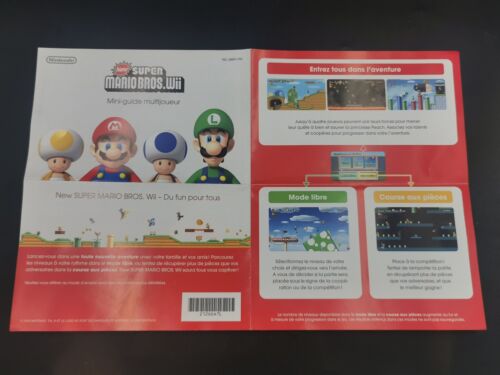 Manuel d'instruction Nintendo New Super Mario Bros Wii Mini Guide Multijoueur - Photo 1/2