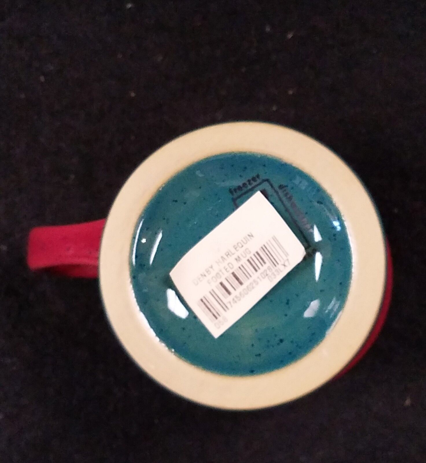 DENBY HARLEQUIN Teapot, Footed Mug ENGLAND eBay