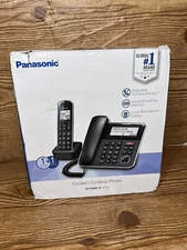 Panasonic Expandable Corded Cordless Phone System Answering Machine 1 Handset