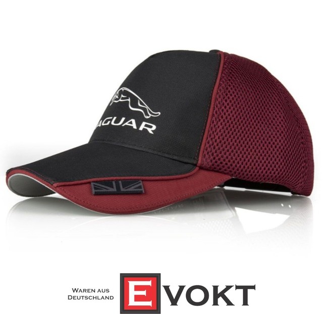 Jaguar Baseball Cap Springer Black Red 