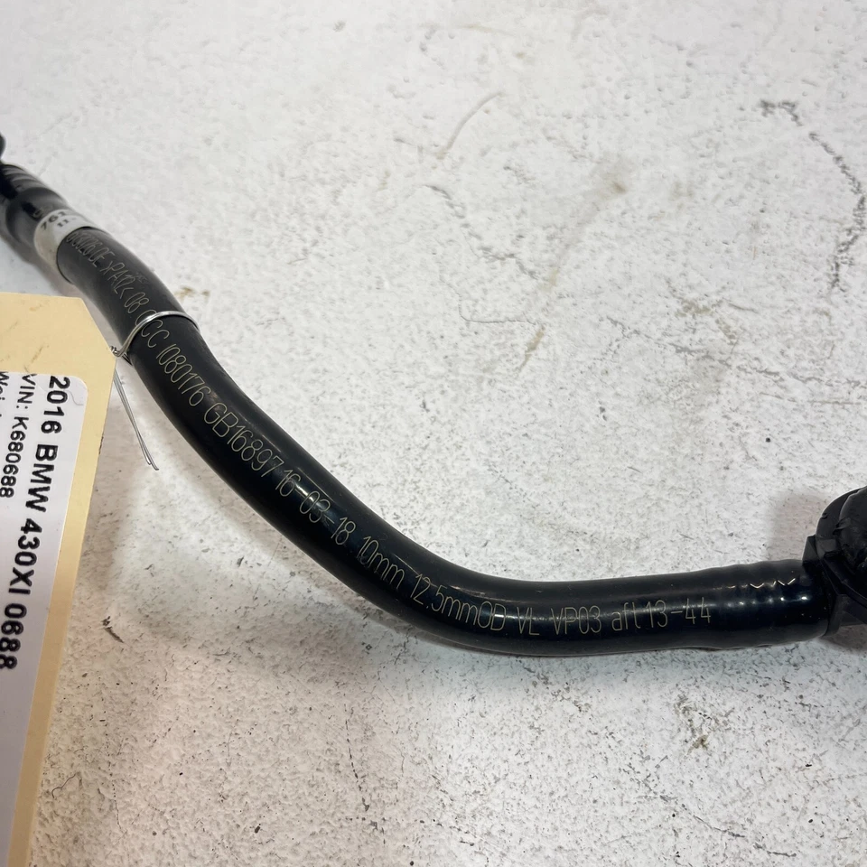 2017 - 2020 BMW 430i XDRIVE Brake Booster Vacuum Pipe Hose Line OEM - Image 4 of 4