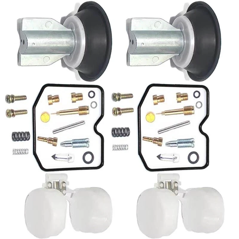 FOR Kawasaki EN500 1990-2003 Carburetor Repair Kit Plunger Diaphragm Float — 第 2/3 张图片