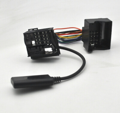 Bluetooth module radio stereo Aux in cable adaptor For BMW E60 E61 E63 E83 M5