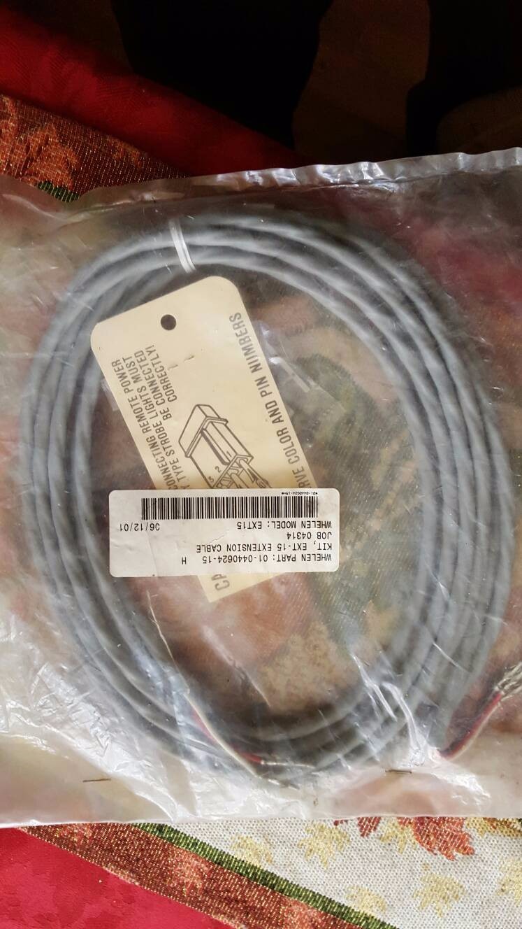 Whelen 01044062415 KIT, EXT 15 Extension Cable Wire Connection Cord