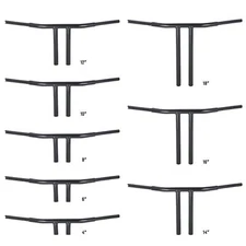 4"/6"/8"/10"/12'' /14''/16''/18'' Rise T-Bars Handlebar Fit For Harley Sportster
