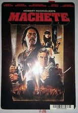 Machete movie RENTAL BACKER CARD..NO DVD INCLUDED