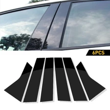 Replacement Pillar Posts for Honda Accord 18-21 6pcs Set Door Window Trim Covers