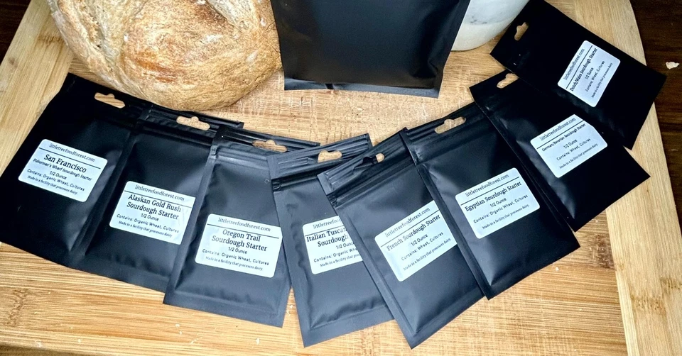 Homesteader’s Heritage Kit, 8 Sourdough Starters & 4 Dairy Starters, Fast Ship - Image 4 of 4