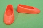 VTG 1990s 7.5" Barbie Sister STACIE Doll WHITNEY ORANGE FLAT SCHOOL OUTFIT SHOES