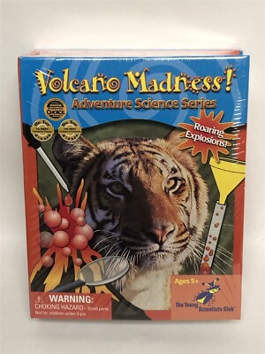 Volcano Madness Kit Adventure Science Series By The Young Scientists Club 