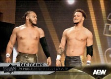 Dante Martin/Darius Martin 2025 Upper Deck AEW #82 Wrestling ID:135741