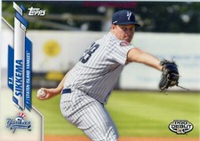 2020 Topps Pro Debut TJ Sikkema Staten Island Yankees #PD-145 New York Yankees