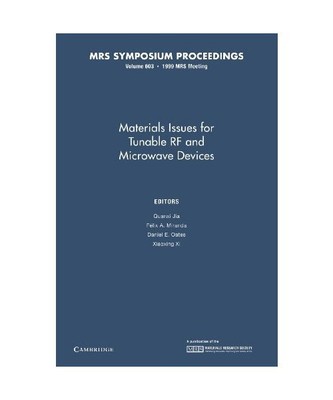 Materials Issues for Tunable RF and Microwave Devices: Volume 603