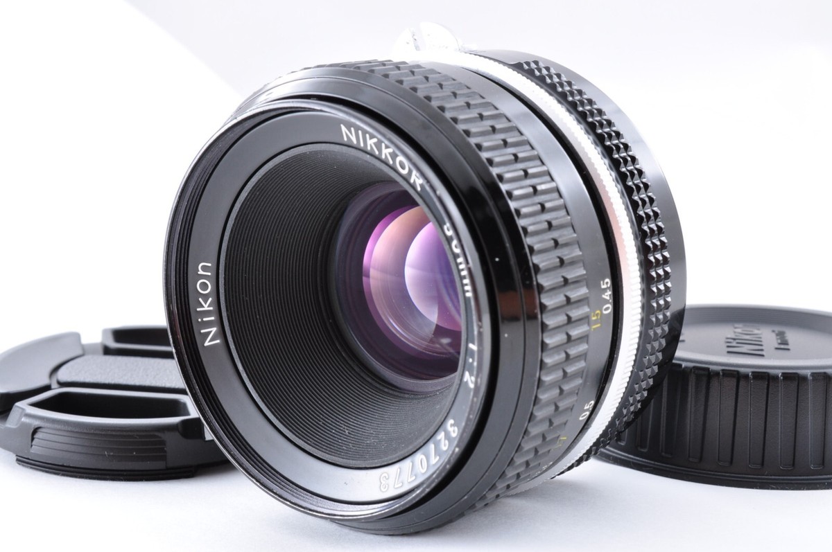Nikon 50mm f2 非Ai MF Lens for F Mount Nikon 50mm f/2 Nikkor Non-AI Lens for F Mount – Camera Exchange
